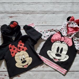 CUTE DISNEY MINNIE MOUSE HOODED SWEATERS FOR GIRLS 👩